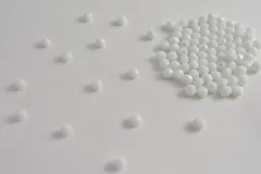 ビーズクラブ ガラスビーズ ボタンカット No.48 6mm 連売り ホワイト 白 ビーズパーツ アクセサリー ネックレス ブレスレット ハンドメイド