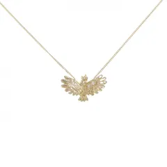 K18YG ダイヤモンド ネックレス 0.04CT