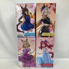 未開封 ウマ娘 Trio-TryiT Figure プライズ フィギュア 4個 まとめ セット / アドマイヤベガ オルフェーヴル ナリタトップロード スティルインラブ
