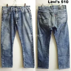 Levi's　リーバイス　510　W82cm / W32 / M　スキニーデニム　ストレッチ　中濃ブルー　メンズ