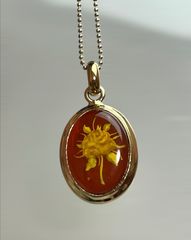 ヴィンテージ LES BIJOUX DE SOPHIE ネックレス 花柄 695 - メルカリ