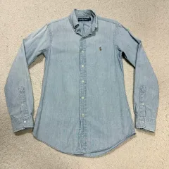 ポロ デニム シャツ xs