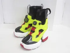 ★3218☆Reebok×Maison Margiela リーボック/メゾンマルジェラ S34WU0023 Tabi Instapump Fury Hi コラボスニーカー　未使用美品　35
