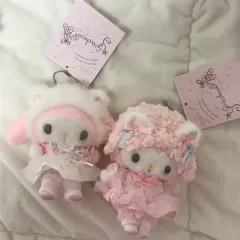 サンリオ マイメロディ MY SWEET Piano 白猫バレリーナ シリーズ マスコット キーホルダー