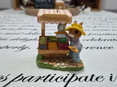 ホールマーク うさぎ 野菜店 装飾 フィギュア