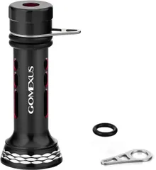 【在庫セール】98mm & 20/22mm ダブルハンドル チタンノブ 付き 50/48mm 】 リールスタンド エギング 専用 イカ 釣り セフィアBB 左右兼用 SHIMANO 【セフィアXR シマノ セフィア ゴメクサス カスタムシリーズ スピニングリー