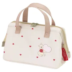 ☆ くまのプーさんHUG＆HEART ☆ がま口型ランチバッグ KGA1 ランチバッグ がま口 保冷バッグ 大きめ ランチバック 保冷 お弁当袋 保温 お弁当バッグ ランチトート がま口バッグ キャラクター がまぐち かわいい おしゃれ