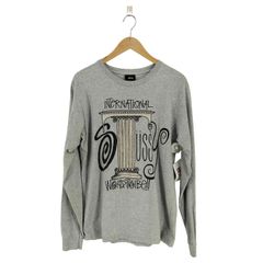 ステューシー Stussy L/S プリントTシャツ メンズ import：S 