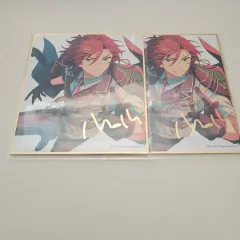 まとめ売り) あんさんぶるスターズ！ 三毛縞 斑 ビジュアル色紙