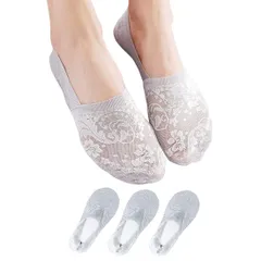 【新着商品】脱げない靴下 靴下 くるぶし レディース フットカバー 3足セットｘ脱げないフットカバー【滑り止め付きｘ通気性バツグンｘ抗菌ｘ防臭】 くるぶしソックス Ulu] [Lino