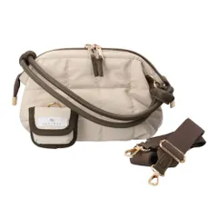 ☆ グレーベージュ ☆ REAIMER キルティングナイロン2wayショルダーバッグ ショルダーバッグ キルティング ナイロン 2way ショルダーバック ショルダー 肩掛け ななめ掛け 斜め掛け トートバッグ トートバック トート 手提げ ナイロンバッグ