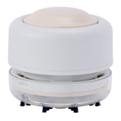 ☆ ホワイト ☆ 卓上クリーナー PUSH 卓上クリーナー 掃除機 コードレス 電池 卓上掃除機 デスククリーナー ミニクリーナー おしゃれ かわいい コンパクト ハンディ デスク 子供 消しカス ミニ掃除機 勉強 オフィス 小学生 キッズ 掃除用品