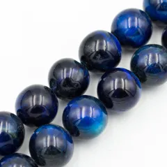 ビーズクラブ 連売り パワーストーン ブレスレット ブルータイガーアイ 10mm ラウンド 天然石