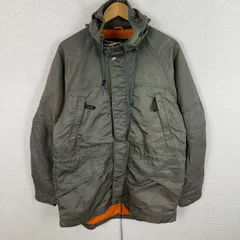 airwalk エアウォーク ナイロンジャケット フルジップ カーキ Mサイズ メンズ 古着 テック系 ストリート