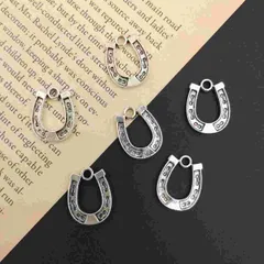 ビーズクラブ チャーム 蹄鉄 ていてつ シルバー 18mm 10個 銀色 ホースシュー 幸運 魔除け パーツ 競争馬 ハンドメイド チャーム キーホルダー ネックレス 飾り ピアス