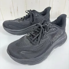 【Men's 25.5cm ブラック系】 Hoka Oneone ( ホカ オネオネ ) クリフトン 10 ワイド CLIFTON 10 WIDE フットウェア ロードランニングシューズ z00055408  ロードランニングシューズ フットウェア