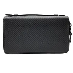 ダンヒル 財布 長財布 シャーシ ダブルジップ オーガナイザートラベルケース ラウンドジップ Wジップ レザー ブラック L2J214A dunhill 機能的 収納力 実用性 ビジネス