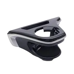 槌屋ヤック(Tsuchiya Yac) 車種専用品 トヨタ カローラクロス エアコン ドリンクホルダー助手席用 ブラック/シルバー 長さ16.4