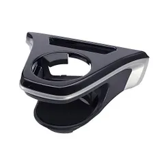 槌屋ヤック(Tsuchiya Yac) 車種専用品 トヨタ カローラクロス エアコン ドリンクホルダー運転席用 ブラック/シルバー 長さ17.7