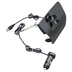 槌屋ヤック(Tsuchiya Yac) 車種専用品 トヨタ 30系 プリウス 専用 増設ソケット 電源BOX フロント コンソール SY-P1