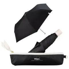 Wpc. 日傘 オールウェザーパラソル ブラック 《遮光率100%・UVカット率100％・UPF50＋・晴雨兼用》 親骨50cm レディース ス