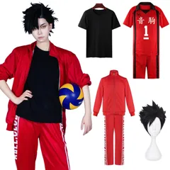 新品 [NOKIJP] 烏野高校 音駒高校 コスプレ 孤爪 研磨 コスプレ衣装 日向 翔陽 コスプレ衣装 黒尾 鉄朗 ユニフォーム 影山 飛雄 ジャージ ハイキュー コスチューム 大人用 仮装 文化祭 イベント