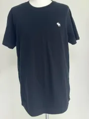 アバクロンビー ブラック 半袖 Tシャツ