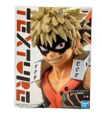 美品 バンダイ 僕のヒーローアカデミア Texture 爆豪勝己 フィギュア