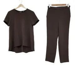 theory(セオリー) レディースパンツセットアップ レディース - ダークブラウン