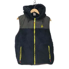 チャムス CHUMS フリース エルモ フーディー ジップ ベスト メンズ JPN：L 