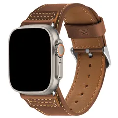 【特価商品】6 5 SE SE2 SE3 4 7 8 9 3 10 11 2 Series 3/2/1 Ultra 1 iWatch 40mm 41mm に対応 49mm 42mm 交換ストラップ 46mm 45mm 44mm 取付簡単 本革 レザー バンド