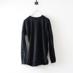 アンドワンダー and wander dry jersey LS T ドライ ジャージー ロングスリーブ Tシャツ S｜ブラック トップス【2400014656923】