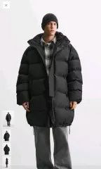 ZARA ザラ 人生4カット ダウンジャケット ロング丈 XL タグ付き新品 商品 出品