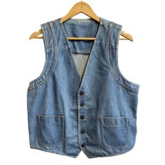 キャプテンズヘルム 濃紺デニムベスト インディゴ - メルカリ