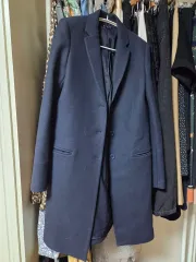 セオリー ネイビ－ シングル コート