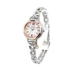 【新品】シチズン CITIZEN 腕時計 レディース KL0-511-11 ウィッカ ソーラーテック電波時計 ブレスライン wicca