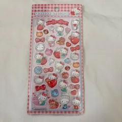 ハローキティ  うるちゅる 立体　ボンボンドロップシール