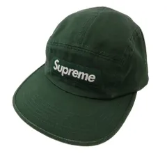 Supreme シュプリーム 25AW Washed Chino Twill Camp Cap グリーン系【新古品】【未使用】【中古】