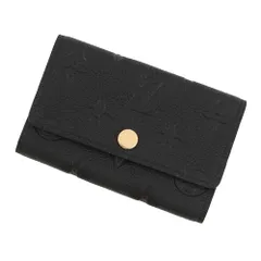 ルイヴィトン キーケース モノグラム・アンプラント 6連キーケース ミュルティクレ6 M64421 LOUIS VUITTON ブラック 黒