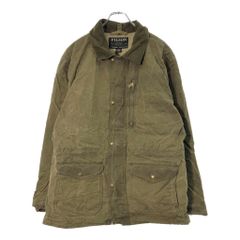 USA製 FILSON フィルソン オイルドジャケット オリーブ(メンズ XL LONG)中古 古着 X1643