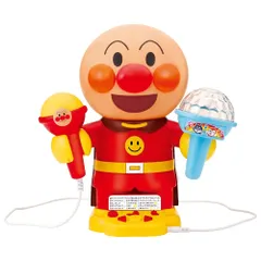 光る! まわる! カラフルライトできみはスター! おうちでアンパンマンカラオケ 【日本おもちゃ大賞2022 共遊玩具部門 優秀賞】(対象年齢:3歳以上)