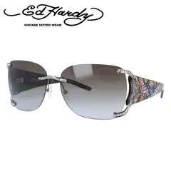 【訳あり】エドハーディー サングラス アジアンフィット Ed Hardy BUTTERFLY GIRL GUN 62サイズ バタフライ型 アウトレット品 ユニセックス メンズ レディースのサムネイル