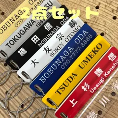 ★★ワイヤ〜 ネームタグ★★ネームプレート★★ゴルフ ネームタグ★★2点セット★★のサムネイル