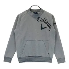 サイズ：S CALLAWAY キャロウェイ  モックネック 長袖スウェットトレーナー  グレー系 [240101596444] ゴルフウェア レディース ストスト