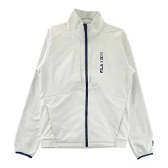 サイズ：M FILA GOLF フィラゴルフ  キルトボンディングジャケット 裏フリース  ホワイト系 [240101601187] ゴルフウェア メンズ ストスト