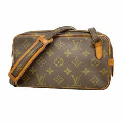 ルイ・ヴィトン(Louis Vuitton) ルイ・ヴィトン ショルダーバッグ モノグラム ポシェットマルリーバンドリエール M51828 ブラウンレディース