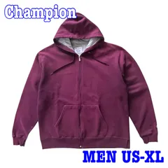 Champion ECO AUTHENTIC チャンピオン 無地 フルジップ スウェット パーカー US-XL