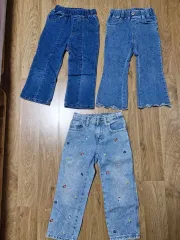 女の子 キッズ デニム 3種セット (ユア(YOOA)・キッズ) 3-4歳