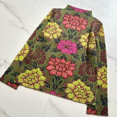 美品✨プリーツプリーズイッセイミヤケ PLEATS PLEASE ISSEY MIYAKE 花