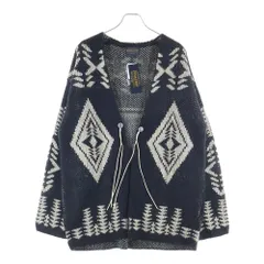 PENDLETON (ペンドルトン) Shetland Wool Cardigan ネイティブ柄 コンチョボタン シェトランド ウール カーディガン ブラックのサムネイル